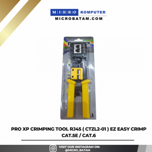 PRO XP Crimping Tool RJ45 ( CTZL2-01 ) EZ Easy Crimp Cat.5e / Cat.6