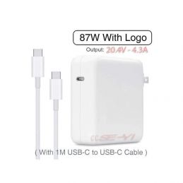 POWER ADAPTOR APPLE MACBOOK USB TYPE-C 87WATT