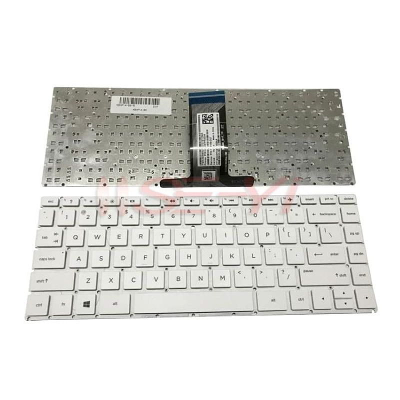 Keyboard Hp 14-Bw 14-Bw015 Hp 14-Bw017au Hp 14-Bw501au white