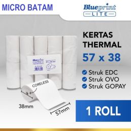 THERMAL PAPER ROLL 57X38 LITE