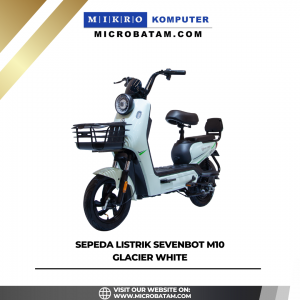 SEPEDA LISTRIK SEVENBOT M10 GLACIER WHITE