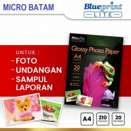 PHOTO PAPER A4 20SHEET, 210um (BUNGLON)