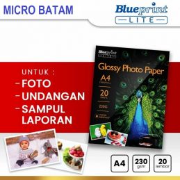 PHOTO PAPER A4 20SHEET, 230gsm (MERAK)