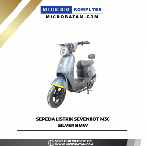 SEPEDA LISTRIK SEVENBOT SILVER BMW