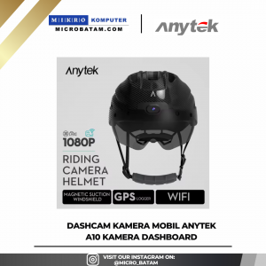 Anytek kamera perekam aksi DV, helm olahraga tahan air GPS 2MP 1080P