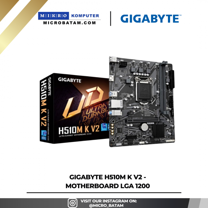 GIGABYTE H510M K V2 - Motherboard LGA 1200 GIGABYTE H510M K V2 - Motherboard LGA 1200