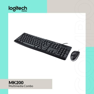 COMBO LOGITECH MK200 Keyboard & Mouse USB