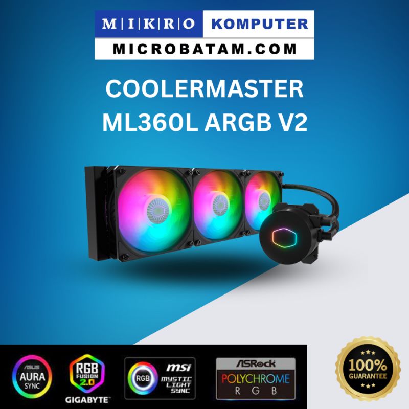 Cooler Master MasterLiquid ML360L ARGB V2 black