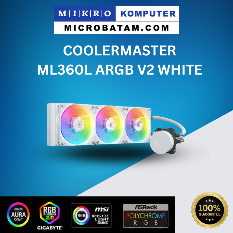 Cooler Master MasterLiquid ML360L ARGB V2 white