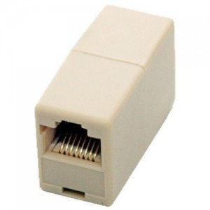 Konektor Barel Lan RJ45 1-1 Single/Sambungan/Connector Lan RJ45 1-1