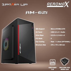 CASING AEROMAX AM-620 INCLUDE PSU