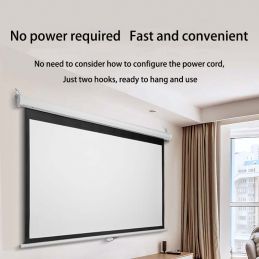 SCREEN PROJECTOR 120INCH 4:3 MANUAL AUTOLOCK