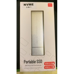 HDD CASE SSD NVME M.2 (2 IN 1)