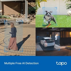 TP-Link Tapo C520WS 2K QHD Outdoor Pan/Tilt Security Wi-Fi Camera