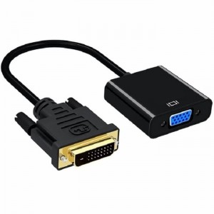 CONVERTERDVI D 24+1 MALE DUAL LINK TO VGA FEMALE / ADAPTER