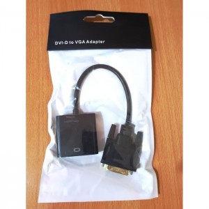 CONVERTERDVI D 24+1 MALE DUAL LINK TO VGA FEMALE / ADAPTER