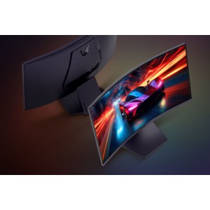 LG UltraGear 27GS60QC-B 27" QHD Curved Gaming Monitor AMD FreeSync 1ms 180Hz