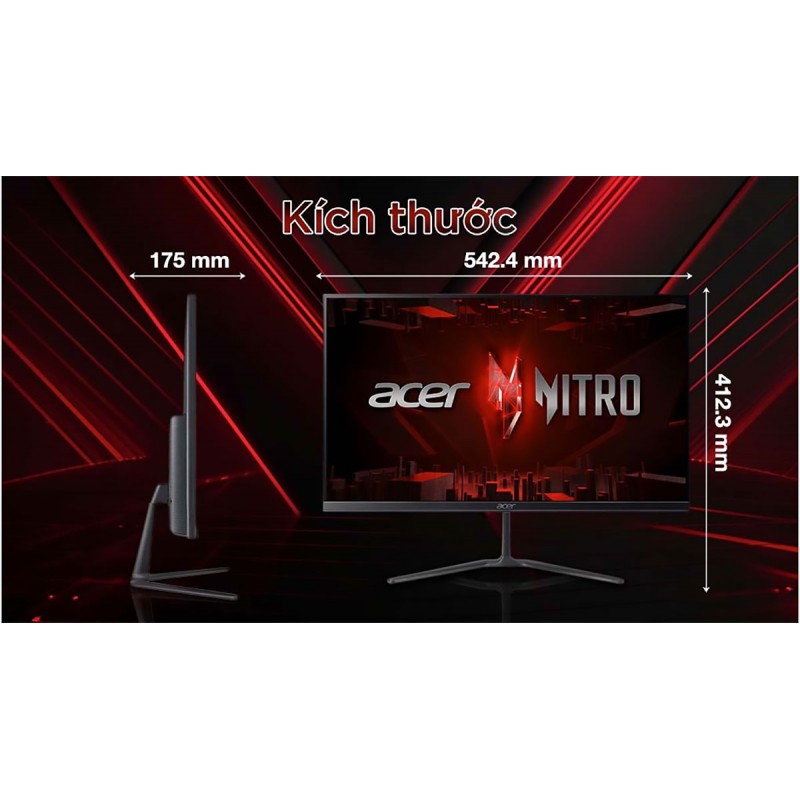 ACER MONITOR NITRO VG240Y X1 23.8" IPS 1ms 200MHZ ACER MONITOR NITRO VG240Y X1 23.8" IPS 1ms 200MHZ