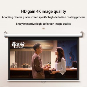 LAYAR PROJECTOR MANUAL 150" Diagonal 1:1 (270cm x 270cm) Se-Yi