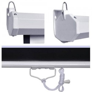 LAYAR PROJECTOR MANUAL 120" Diagonal 1:1 (213cm x 213cm) Se-Yi