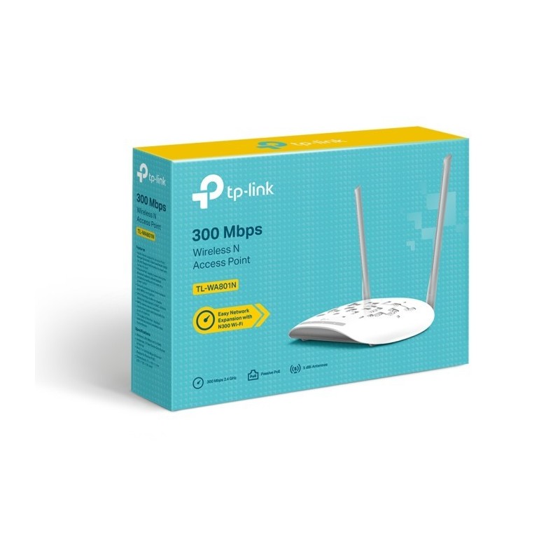 TP-Link TL- WA801N 300 MBPS Werlles N Access Point TP-Link TL- WA801N 300 MBPS Werlles N Access Point