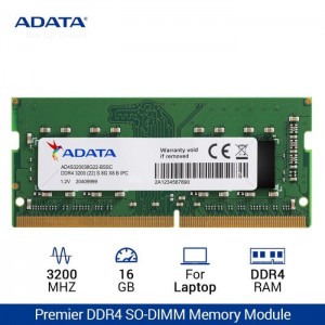 Ram Adata Sodimm 16Gb 3200Mhz