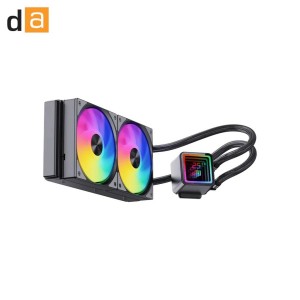DIGITAL ALLIANCE KAZE WATER COOLING AIO 240 ARGB BLACK DIGITAL - Black