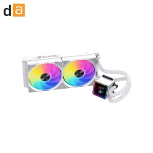 DIGITAL ALLIANCE KAZE WATER COOLING AIO 240 ARGB BLACK DIGITAL - White