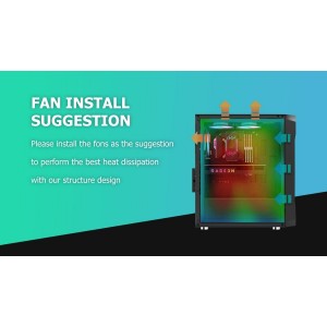 CASING VENOMRX PRAVA Tempered Glass Side M-ATX Gaming Case - Putih