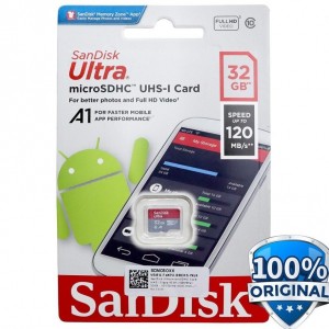 MICROSD SANDISK SDHC ULTRA 32GB (SDSQUA4-032G-GN6MN) 120MB