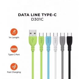 Olike D301C Kabel Data Type C 2.1A 100Cm