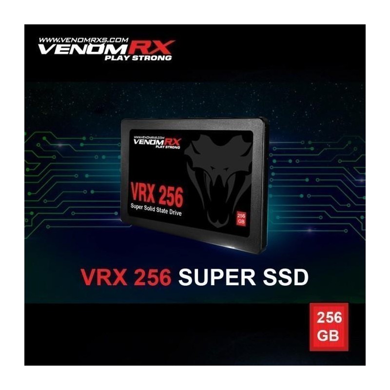 SSD VenomRX 256GB SATA III2.5 Inch SSD VenomRX 256GB SATA III2.5 Inch