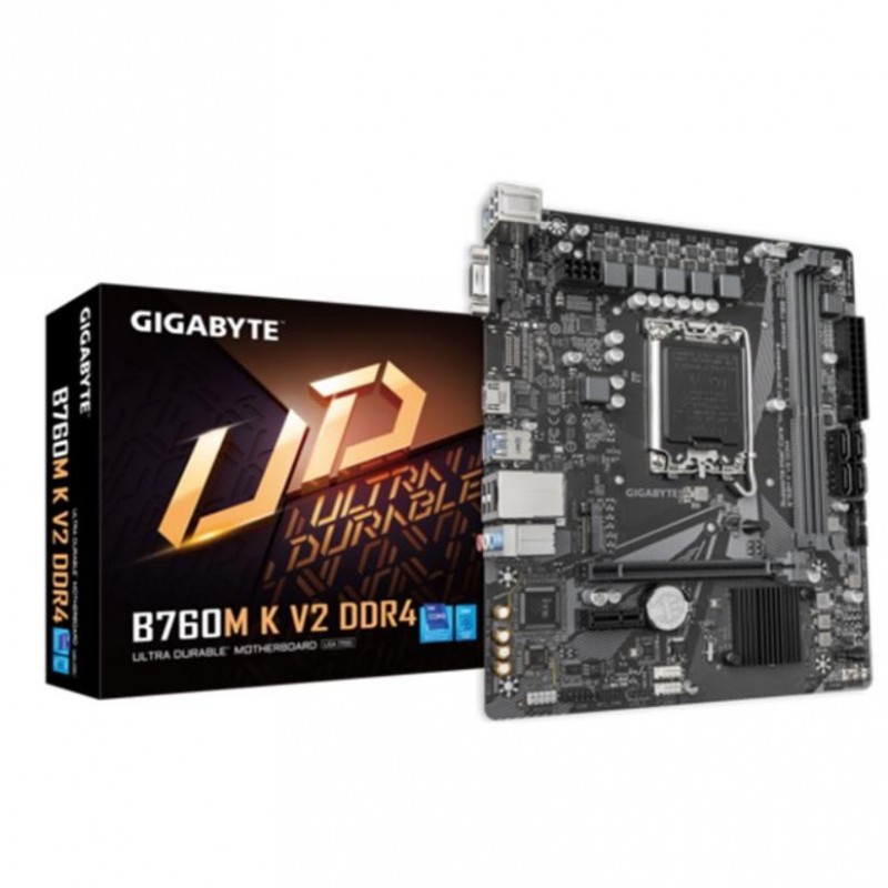 Motherboard Gigabyte B760M-K V2 (LGA1700, DDR4) Motherboard Gigabyte B760M-K V2 (LGA1700, DDR4)