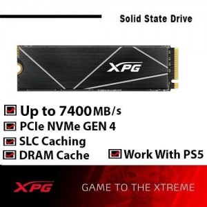 ADATA XPG GAMMIX S70 BLADE SSD NVME PCIe Gen 4 x4 M.2 2280 - 512GB