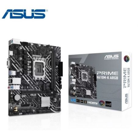 ASUS Motherboard PRIME H610M-K ARGB DDR5 (Intel LGA 1700)