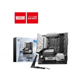 MOTHERBOARD MSI B760M Project ZeroLGA1700 B760 DDR5 USB3.2 Type-C