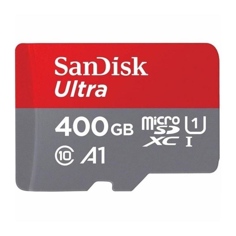 SANDISK ULTRA MICRO SD 400GB 120MB/S CLASS 10 SANDISK ULTRA MICRO SD 400GB 120MB/S CLASS 10
