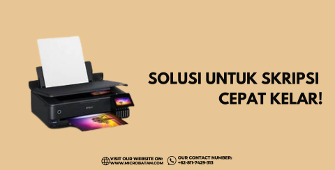 PRINTER SOLUSI SKRIPSI CEPAT KELAR